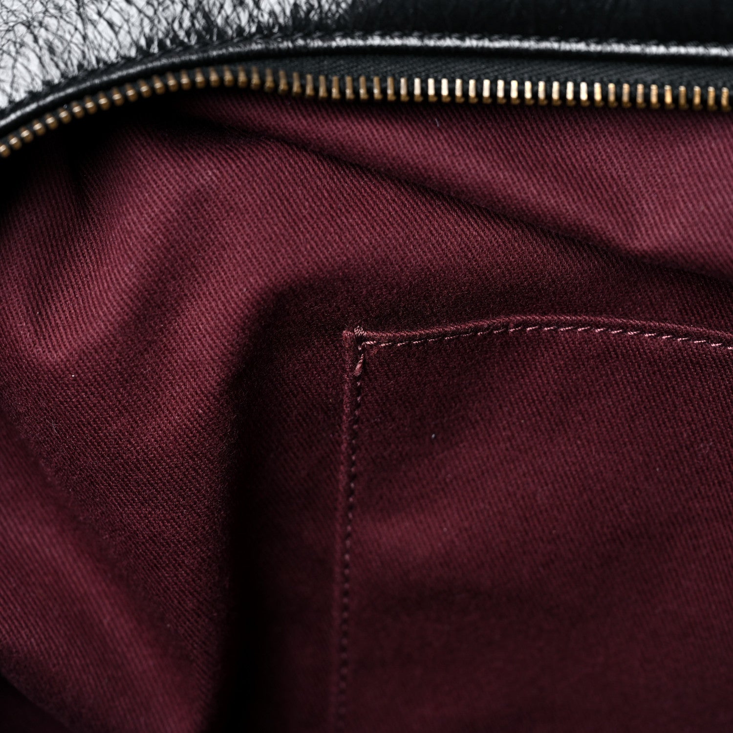 Chanel Glazed Calfskin Castle Rock Bowling Bag Black 12 of 19