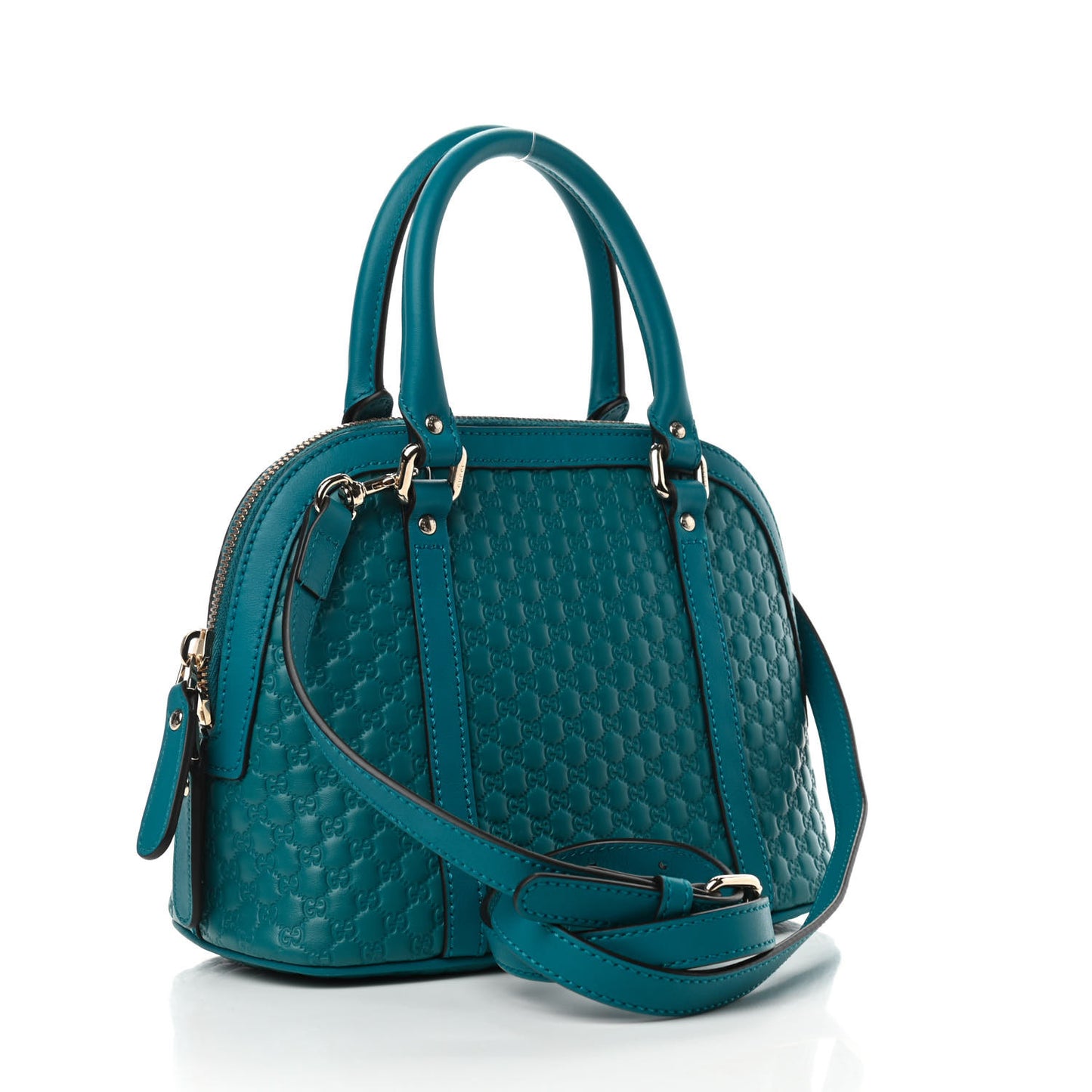 Microguccissima Mini Dome Bag Deep Cobalt