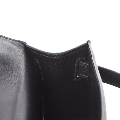 Hermes Epsom Mini Kelly Sellier 20 Black 21 of 33