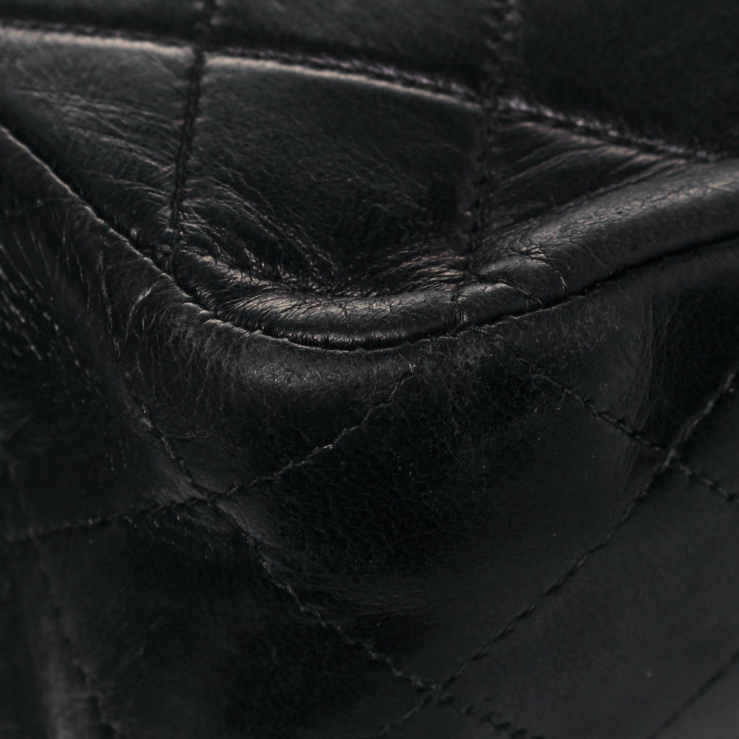 Chanel Lambskin Quilted Medium Double Flap Black 11 of 21