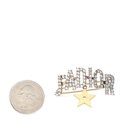 Christian Dior Crystal J'Adior Star Barrette 2 of 4