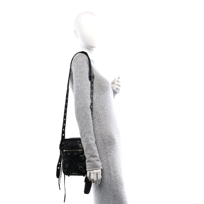 Balenciaga Agneau Arena Le Cagole Crossbody Bag Black 2 of 12