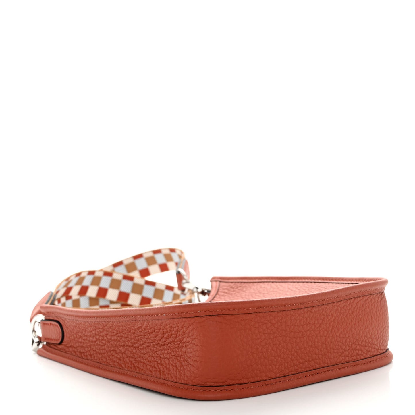 Taurillon Clemence Maxi Quadrille Evelyne TPM Cuivre Chai Nata Bleu Brume