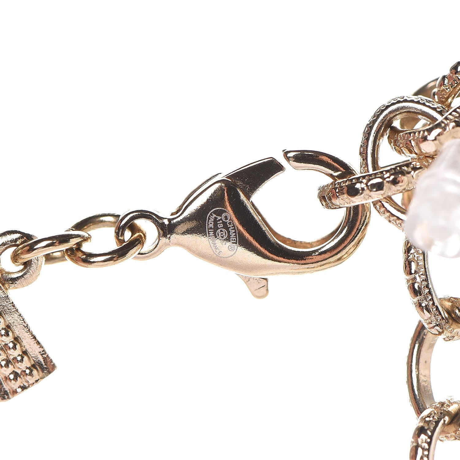 Chanel Multi Strand CC Short Necklace Black Gold 6 of 6
