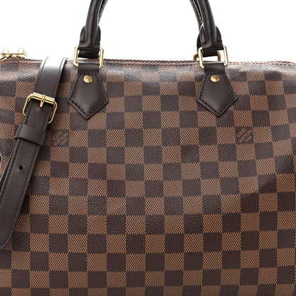 Louis Vuitton Damier Ebene Speedy Bandouliere 30 7 of 9
