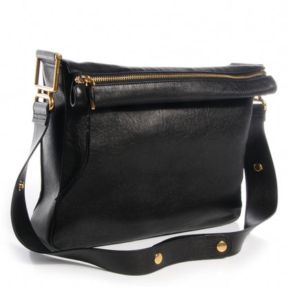 Chloe Sheepskin Vanessa Chain Shoulder Bag Black 3 of 9
