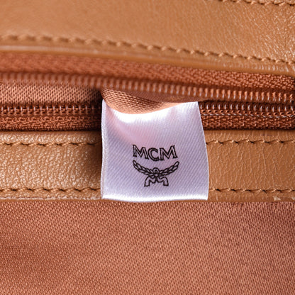 MCM Visetos Sprinkle Stud Mini Stark Backpack Cognac 6 of 17