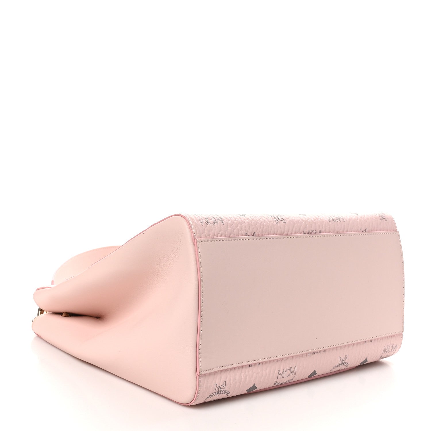 MCM Visetos Medium Aren Hobo Powder Pink 4 of 9