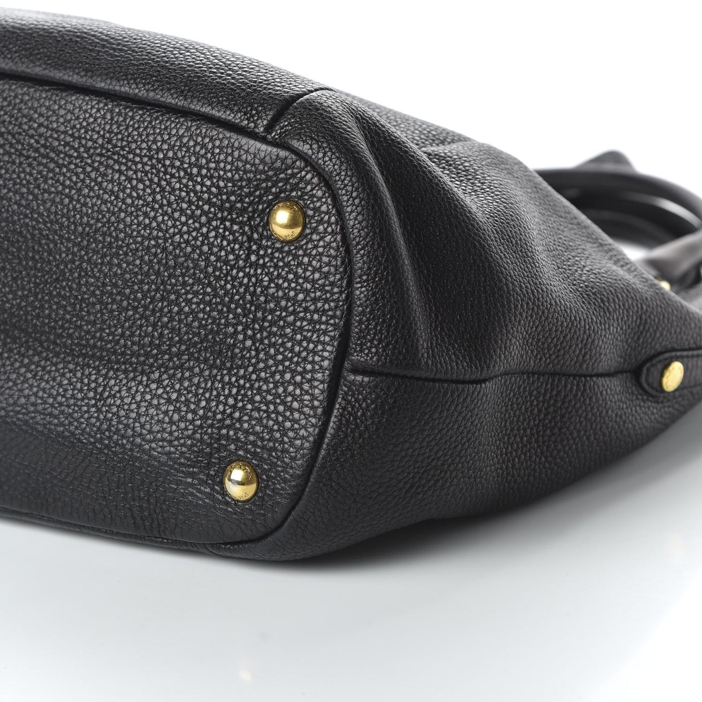 Vitello Daino Tote Black