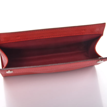Hermes Chevre Mysore Karo PM Rouge Garance 5 of 8
