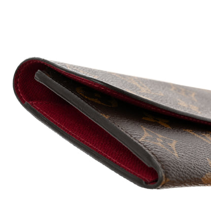 Louis Vuitton Monogram Emilie Wallet Fuchsia 6 of 12