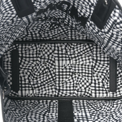 MCM Visetos Medium Liz Reversible Shopper Tote Black 9 of 16