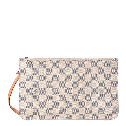Louis Vuitton Damier Azur Neverfull MM GM Pochette 1 of 8