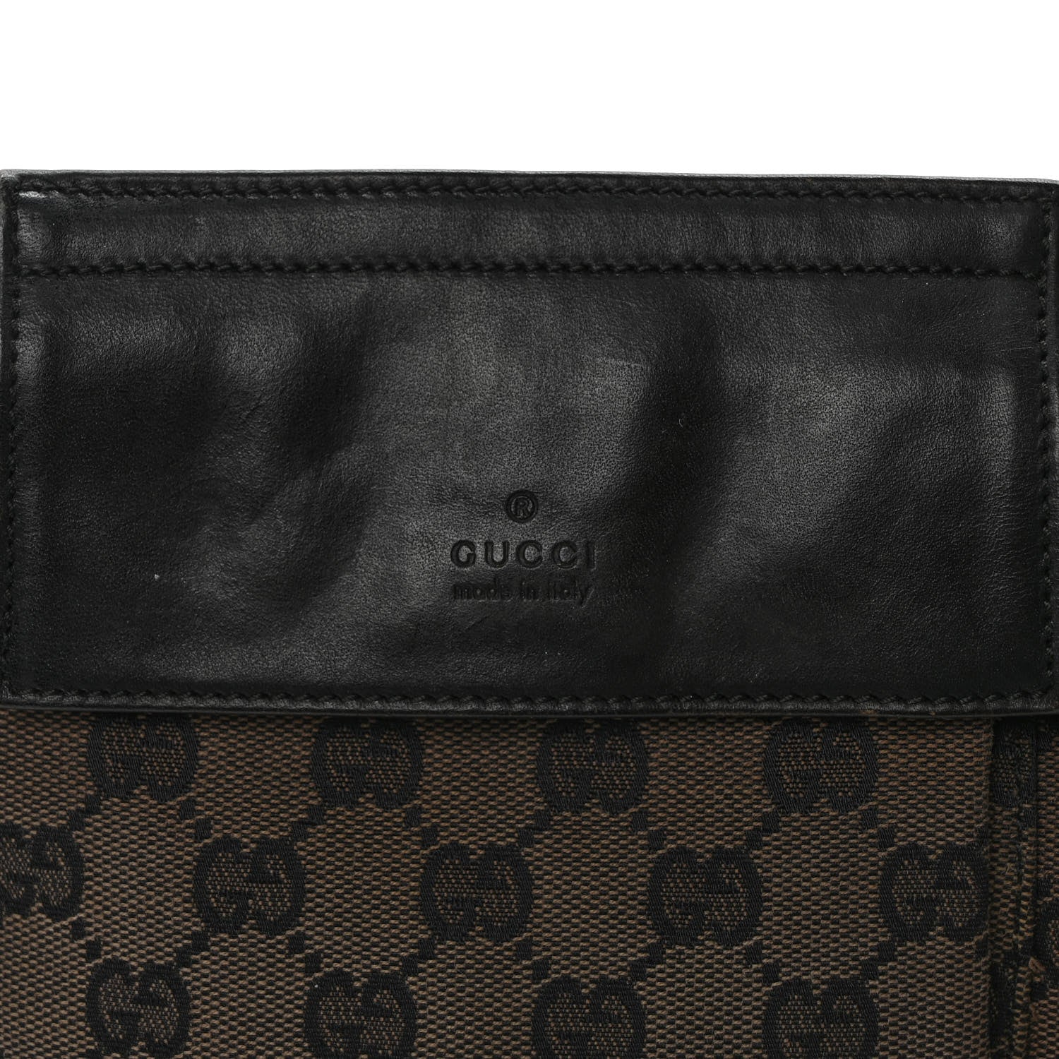Gucci GG Monogram Double Pocket Belt Bag Navy 8 of 9