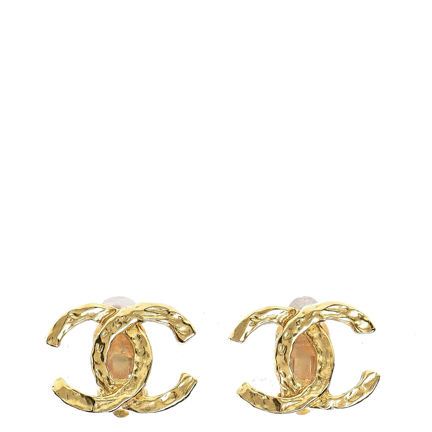 CC Clip On Earrings Gold