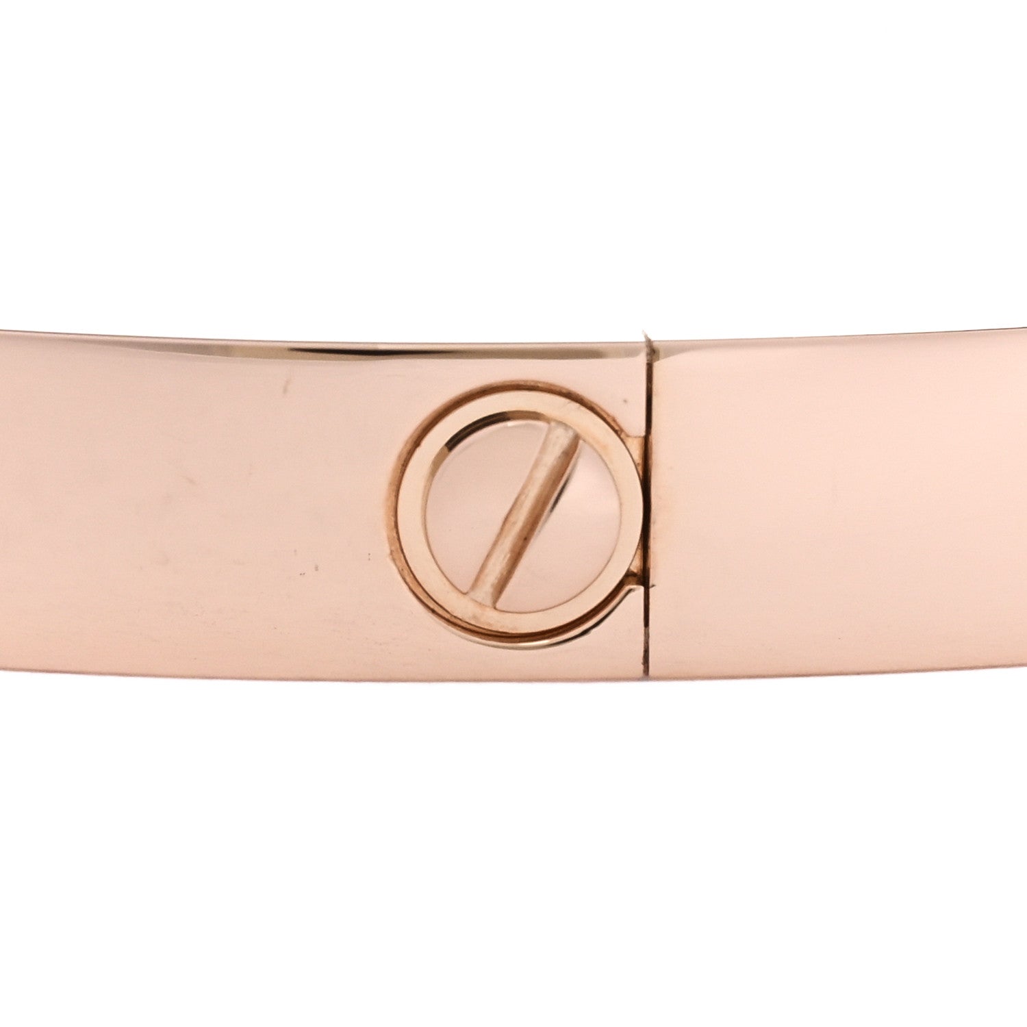Cartier 18K Pink Gold Sapphire Garnet Amethyst LOVE Bracelet 18 5 of 8
