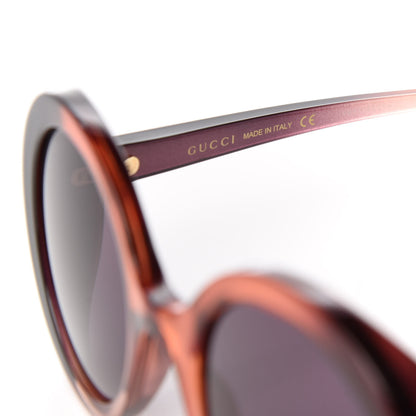 Gucci Round Sunglasses GG0367S Purple Red 6 of 6