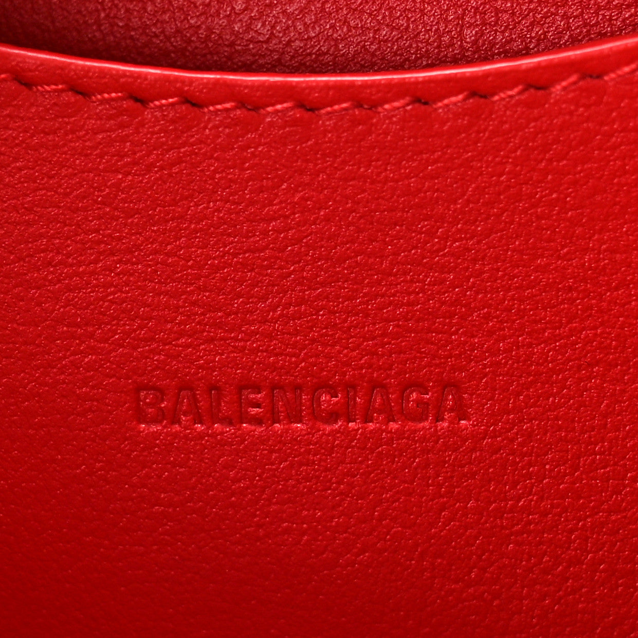 Smooth Calfskin Neo Classic Gold Hardware Mini City Red