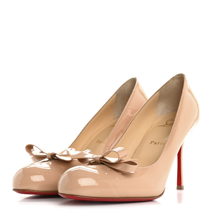 Christian Louboutin Patent Vinodo 85 Pumps 41 Nude 4 of 11