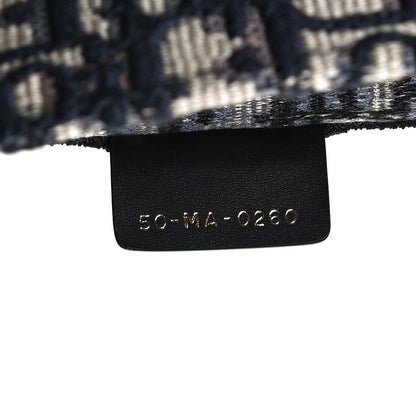Christian Dior Oblique Medium Book Tote Blue Multicolor 7 of 11