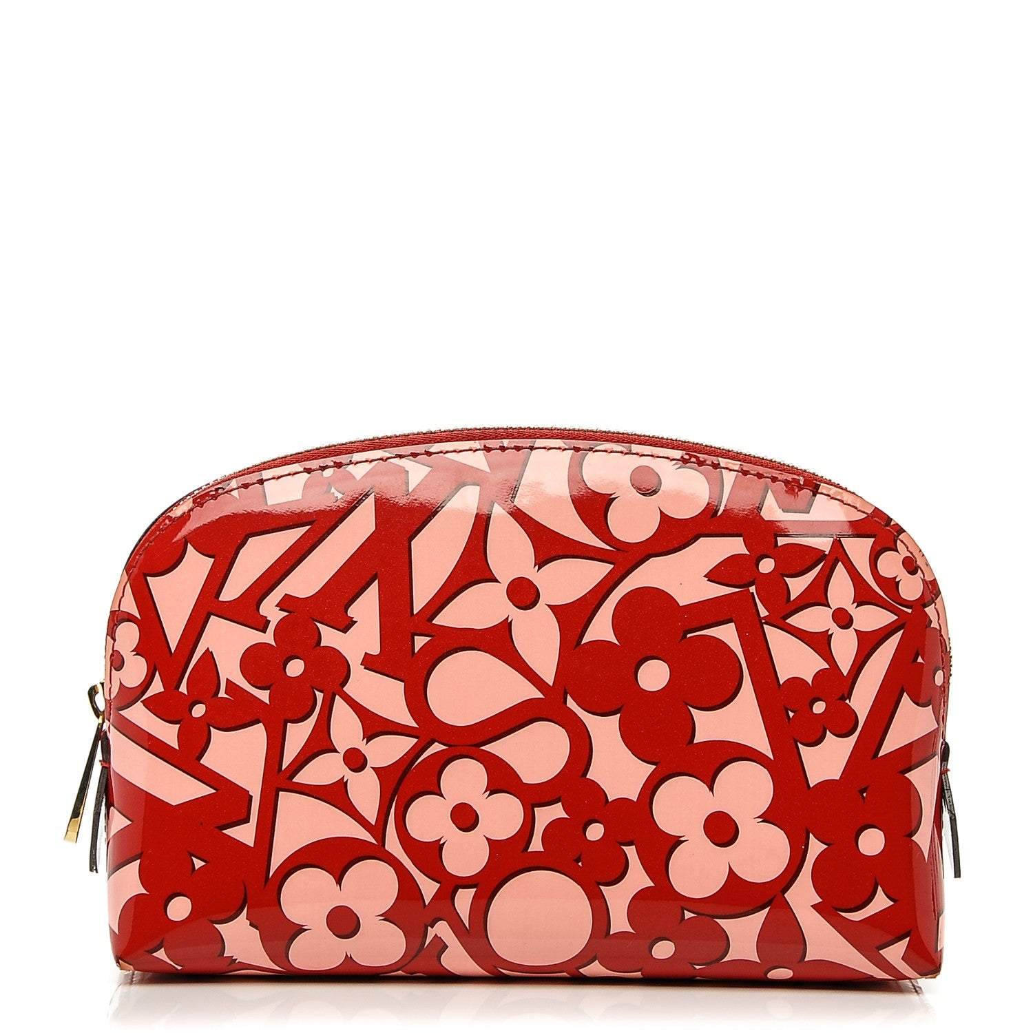 Louis Vuitton Patent Sweet Monogram Cosmetic Pouch Pomme D’Amour 1 of 6