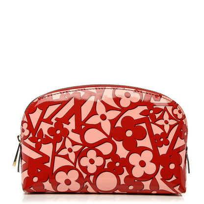 Louis Vuitton Patent Sweet Monogram Cosmetic Pouch Pomme D’Amour 1 of 6