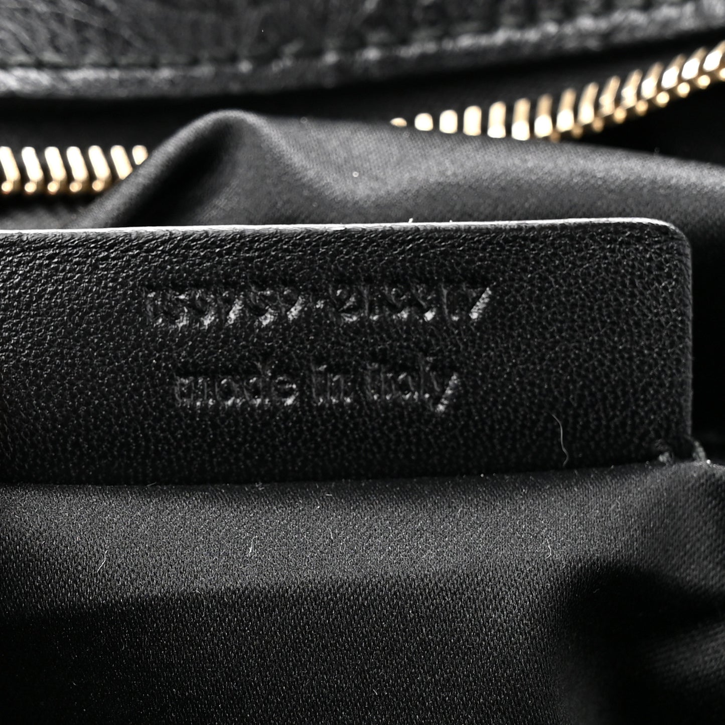 Calfskin Snakeskin Embossed Oversized Muse Black