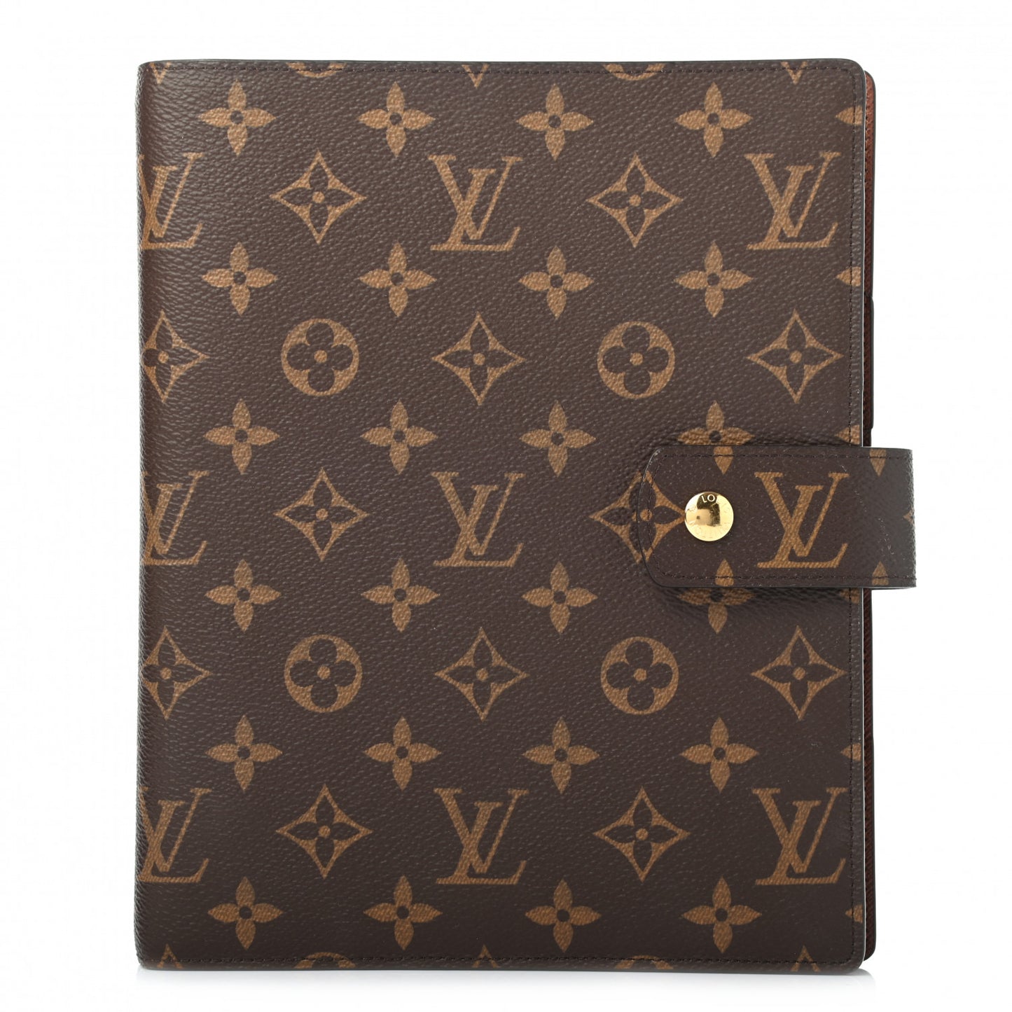 Monogram Large Ring Agenda Cover