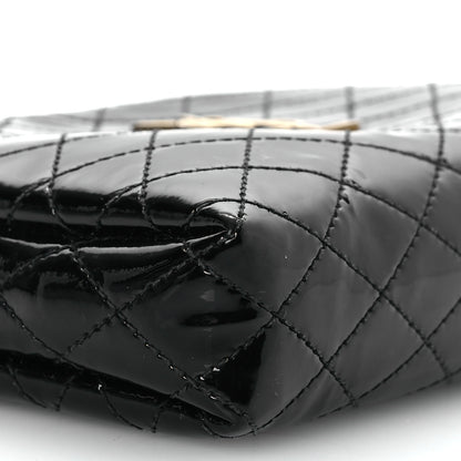 Saint Laurent Patent Quilted Gaby Zipped Pouch Black 9 of 13