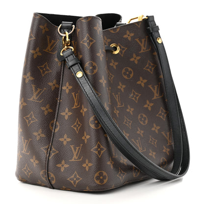 Louis Vuitton Monogram Neonoe MM Black 3 of 14