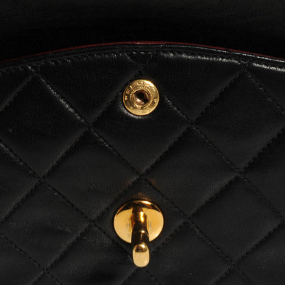 Chanel Lambskin Medium Double Flap Black 10 of 11