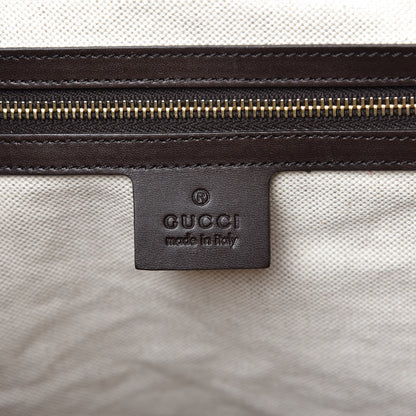 Gucci GG Canvas Vintage Web Large Tote Brown 8 of 11