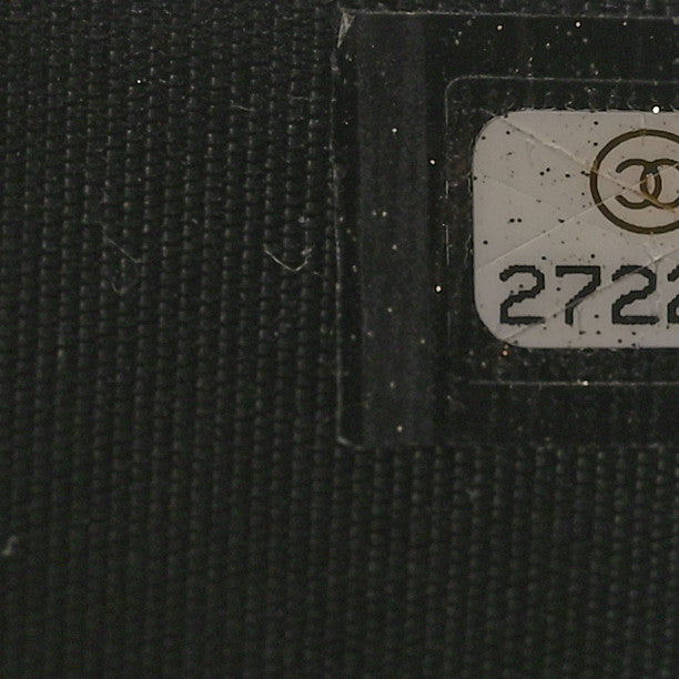 Chanel Lambskin Quilted Boy Wallet On Chain WOC Black 7 of 10