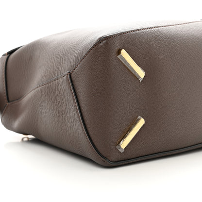 Loewe Goatskin Medium Puzzle Edge Bag Taupe 8 of 9