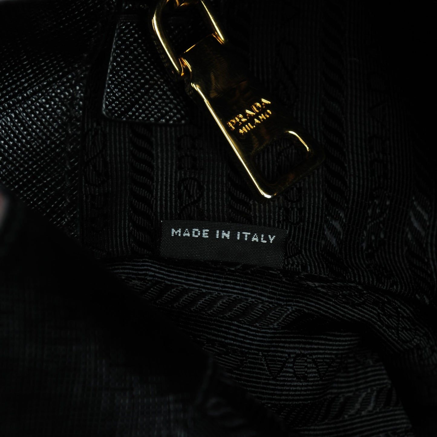 Saffiano Lux Large Tote Nero Black