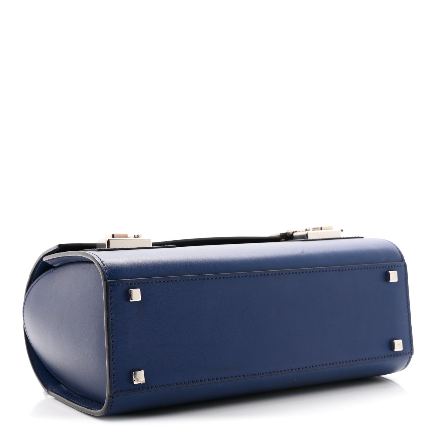 Box Calfskin Cabotin Blue