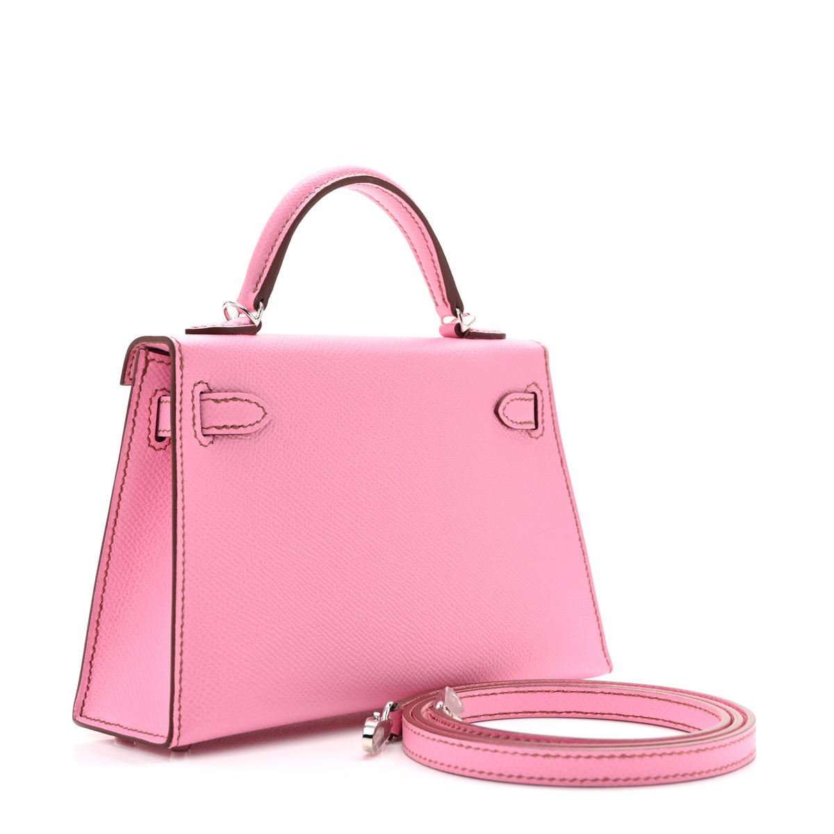 Hermes Epsom Mini Kelly Sellier 20 5P Pink 5 of 20