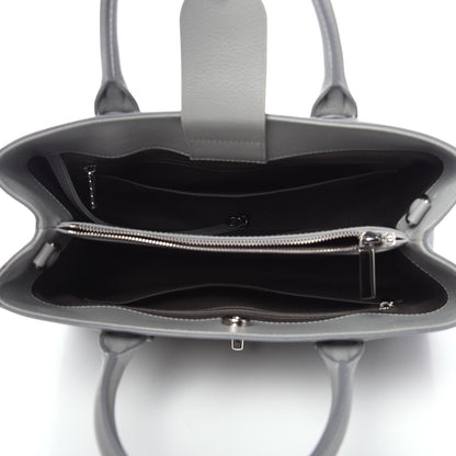 Chanel Grained Calfskin Small Neo Executive Shopper Tote Grey 4 of 8