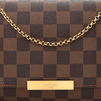 Louis Vuitton Damier Ebene Favorite MM 9 of 12