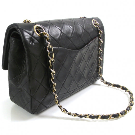Lambskin Small Double Flap Bag