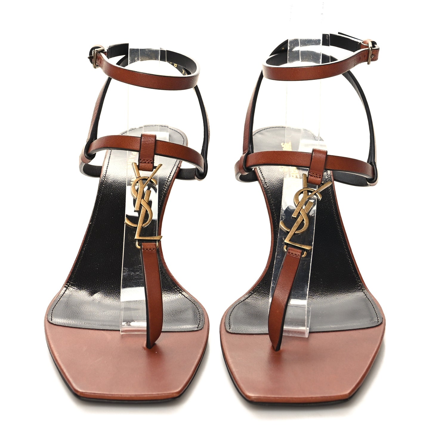 Calfskin Cassandra 60 Sandals 40 Brown