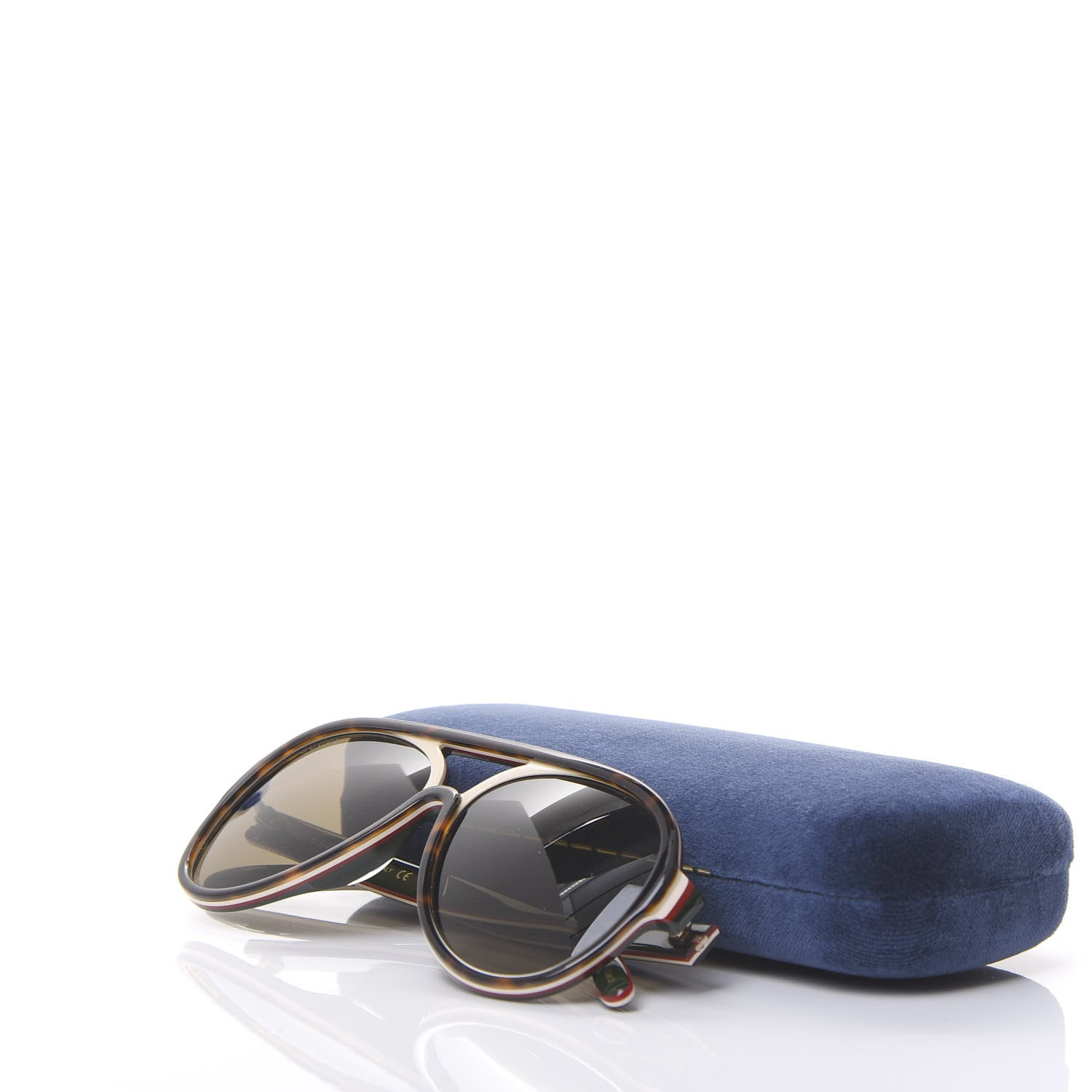 Gucci Pilot Sunglasses GG0270S Tortoise 8 of 8