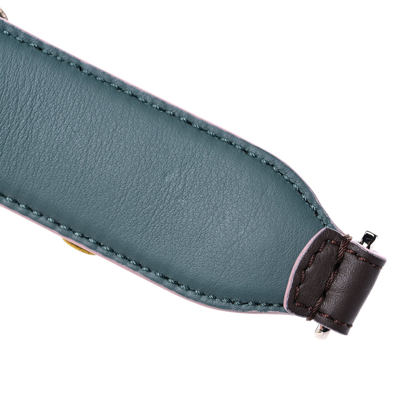 Vitello Dolce Flowerland Studded Strap You Moresco Malachite