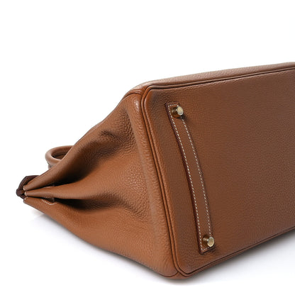 Hermes Togo Birkin 35 Gold 9 of 11