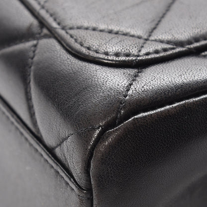 Chanel Lambskin Quilted Shoulder Bag Black 12 of 15