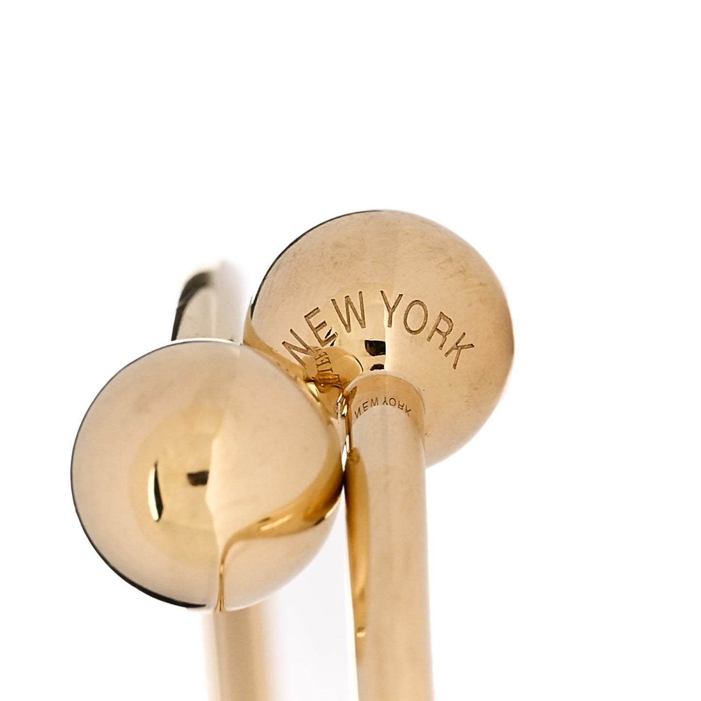 18K Yellow Gold 8mm HardWear Ball Bypass Bracelet