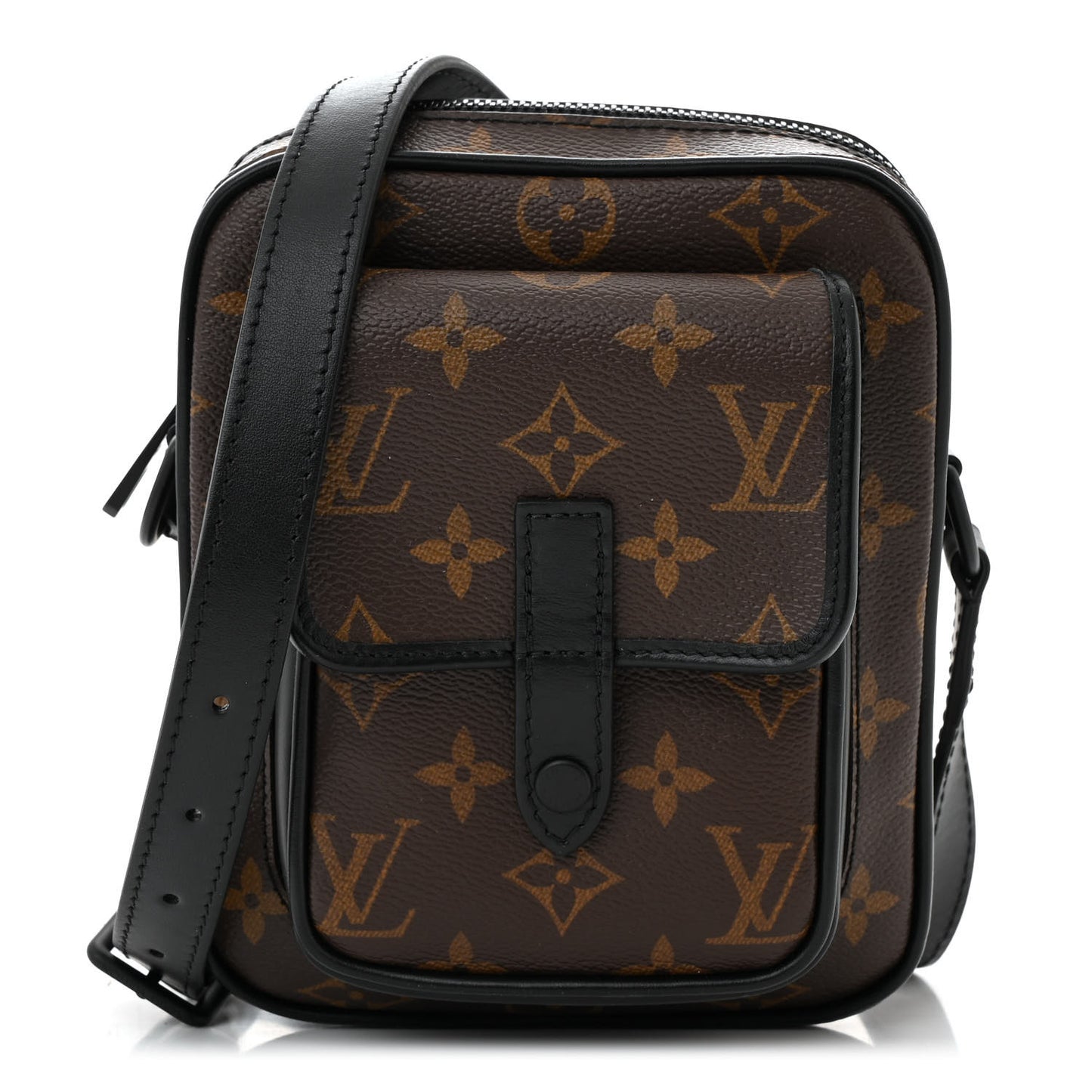 Monogram Macassar Christopher Wearable Wallet