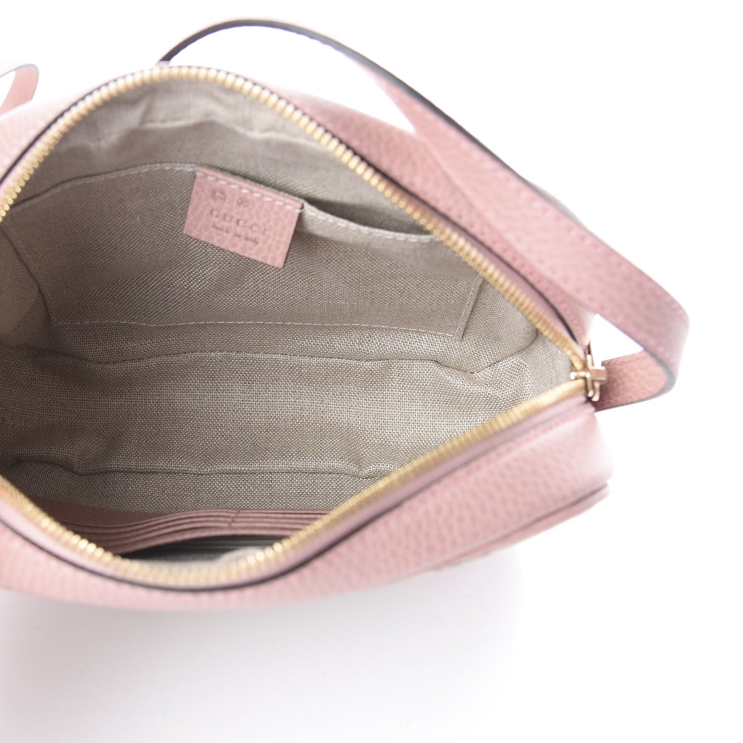 Monogram Mini Bree Messenger Bag Beige Soft Pink