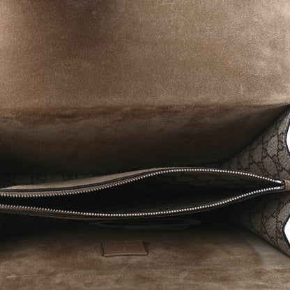 Gucci GG Supreme Monogram Medium Dionysus Shoulder Bag Taupe 4 of 4