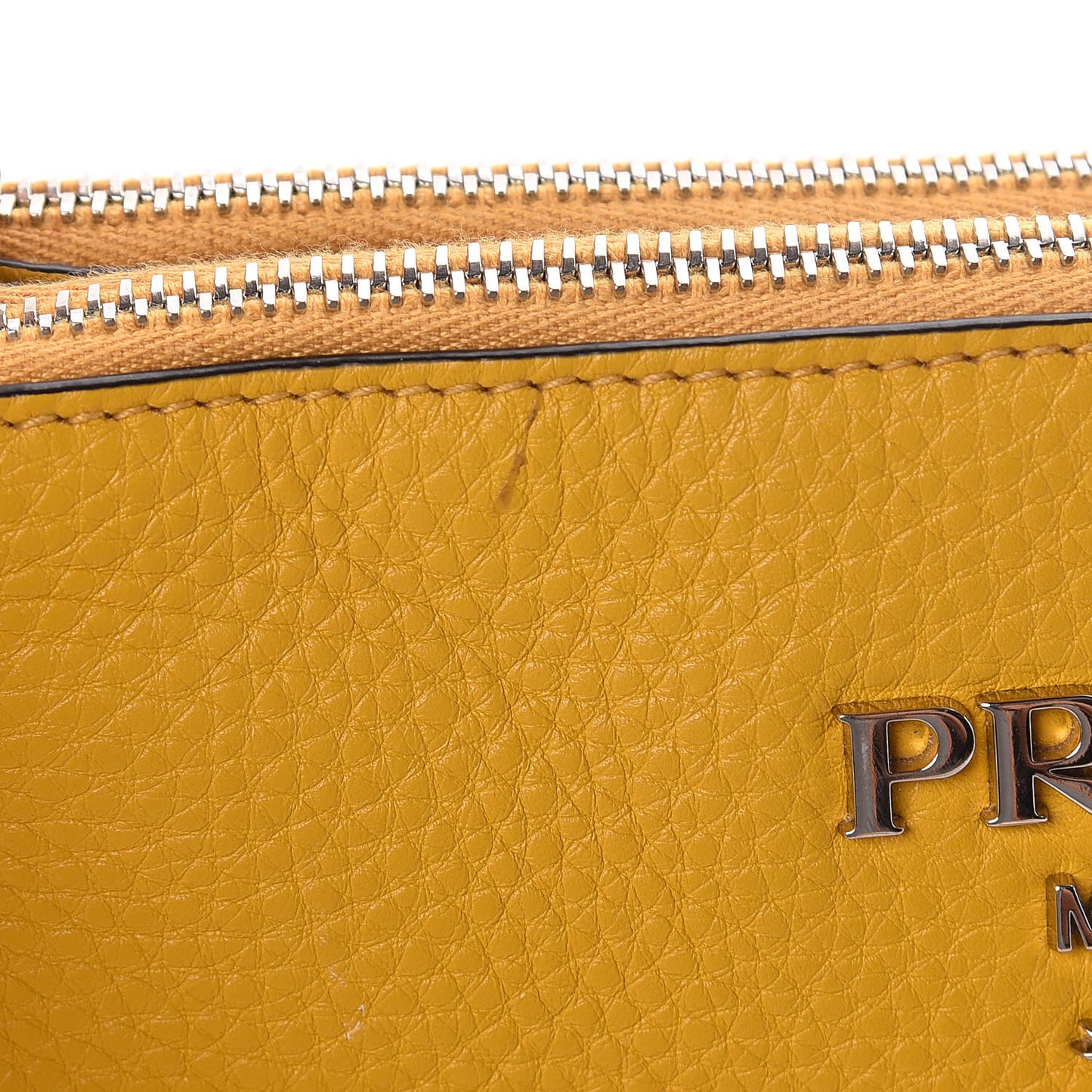 Vitello Phenix Double Zip Crossbody Bag Soleil